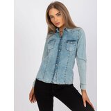 RUE PARIS Shirt-RO-KS-GMK-4009.95-light blue | Shoptok.si