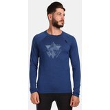 Kilpi Men's functional T-shirt with long sleeves MAVORA TOP-M Dark blue Cene