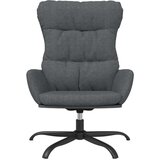  Stol za sproščanje temno sivo blago, (20957867) | Shoptok.si
