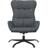  Stolica za opuštanje od tkanine tamnosiva | shoptok.hr