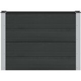  Povišena vrtna gredica Crna 100 x 30 x 72 cm | Eponuda.com
