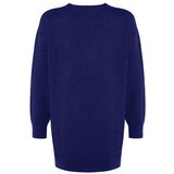 Trendyol Navy Blue Mini Knitwear Soft Texture Dress | Shoptok.si