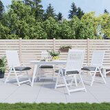 vidaXL Blazine za stole 4 kosi sive 40x40x7 cm oxford tkanina, (22046041) | Shoptok.si
