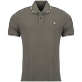 Emporio Armani Polo majice kratki rokavi EM004607 Kaki Cene