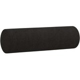 vidaXL Kavč trosed z blazinami črn 180 cm blago | Shoptok.si