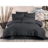 Colourful Cotton Lilyum - Anthracite Anthracite King Quilt Cover Set (DE) | ePonuda.com