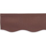 vidaXL Tenda vijenac za okvir 2.5m smeđa 2.3x0.2m | shoptok.hr