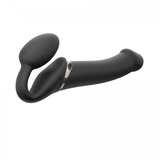 Strap-On-Me Vibracijski strap on dildo bez pojasa Strap On Me, veličina L, crni Cijene