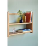 Hübsch Polica s više razina u dekoru hrasta u prirodnoj boji 60 cm Nomad – | shoptok.hr
