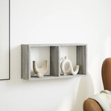  Zidni ormarić 60x16x30 cm siva boja hrasta konstruirano drvo | shoptok.hr