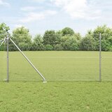 vidaXL zavarena žičana ograda s 13 spike postova 1x50 m cinkani čelik Cijene