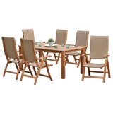 Gardenson Vrtni Set Capri, 7-Delno, Masivno Cene