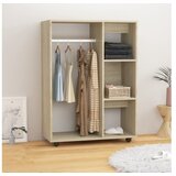  Garderobna omara sonoma hrast 80x40x110 cm iverna plošča | Shoptok.si