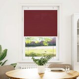  Plisirana zavjesa Bordo crvena 70x100 cm Širina tkanine 69,4 cm Poliester | shoptok.hr