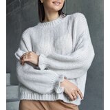 Gemre Beige asymmetric sweater Castia | Shoptok.si