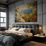  XXL slika - Nostalgic impression - a pensive woman contemplating 130x87 | shoptok.hr