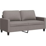  Dvosjed od tkanine smeđesivi 140 cm | shoptok.hr
