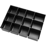 BISLEY Vstavek za predale MultiDrawer™, za format DIN A3, 12 predelkov | Shoptok.si