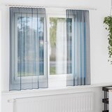 Voile zavjese s džepovima za šipke 2 kom. kraljevsko plave | Shoptok.si
