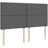 vidaXL Otomanski krevet s madracem i LED tamnosivi 160x200cm tkanine | shoptok.hr