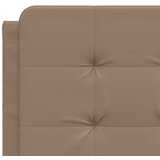  Krevet s madracem Zadar cappuccino 160x200 cm od umjetne kože | shoptok.hr