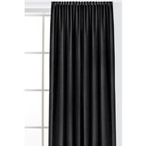 Filumi Crna zavjesa za djelomično zamračenje od samta 265x270 cm Velto – | shoptok.hr