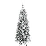 vidaXL Umjetno božićno drvce Bijelo 120 cm PVC | shoptok.hr