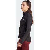 Adidas Tehnička flis jakna crna / bijela | shoptok.hr