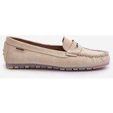 Boto Women's Beige Faux Leather Loafers Celoria | Shoptok.si
