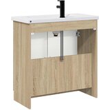  Set namještaja za kupaonicu Hrast sonoma 56 x 37,5 x 81 cm | shoptok.hr