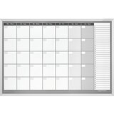 magnetoplan Mesečni planer tipa CC s kompletom dodatne opreme, 7-dnevni teden, emajlirano jeklo, ŠxV 920 x 625 mm Cene