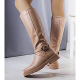 Gemre Beige insulated boots Olmin | Shoptok.si