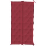  Jastuk za vrtnu klupu boja vina 200x(50+50)x7 cm tkanina Oxford | Eponuda.com