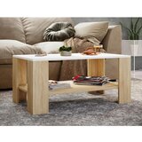 MID.YOU klubska miza dalus, hrast sonoma, bela, 90x41 | Shoptok.si