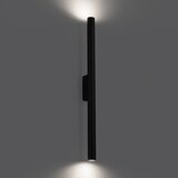 Sollux Črna stenska svetilka ø 2,5 cm Fideus – | Shoptok.si