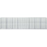  Gabion s žicom debljine 3,5 mm i mrežom 5x2,5 cm 800x30x200 cm | shoptok.hr