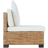 Brez sofa bez naslona za ruke s jastucima od prirodnog ratana | shoptok.hr