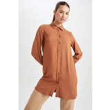 Defacto Regular Fit Belmando Shirt Collar Long Sleeve Tunic | shoptok.hr