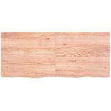  Kupaonska radna ploča svjetlosmeđa 140x60x(2-6) cm masivno drvo | Eponuda.com