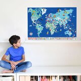 Poppik Edukativni poster s nalepnicama Otkrića Zastave 7+ | Eponuda.com