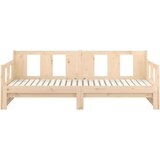  Izvlečna dnevna postelja trdna borovina 2x(90x190) cm, (20787837) | Shoptok.si
