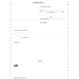 NARODNE NOVINE - EOP OBRASCI Kuverta s povratnicom 234x12"(6") 0+vrećica M 60 g/m2, kutija 1000 kompleta | shoptok.hr