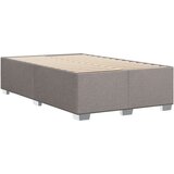 vidaXL Krevet s oprugama i madracem smeđesivi 120 x 190 cm od tkanine | shoptok.hr