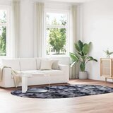 vidaXL Visoka košata preproga NAVARRA temno siva 300x200 cm poliester | Shoptok.si