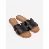 Shelvt Black women's eco leather flip-flops | shoptok.hr