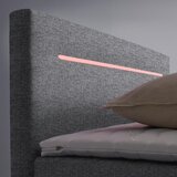 Mömax Postelja Z Vzmetnico Jerry, Siva, 100x200 | Shoptok.si