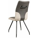 CARRYHOME stol, kovina, tekstil rjava | Shoptok.si