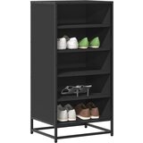 vidaXL Stalak za cipele crni 48x38x97,5 cm izrađeno drvo Cijene