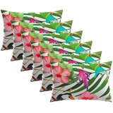  Presvlaka za jastuk 6 pcs HEERLEN Crna 50 x 70 cm Poliester | shoptok.hr