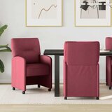 vidaXL Trpezarijske stolice 2 pcs boja crnog vina 57 x 67 x 95 cm | shoptok.hr